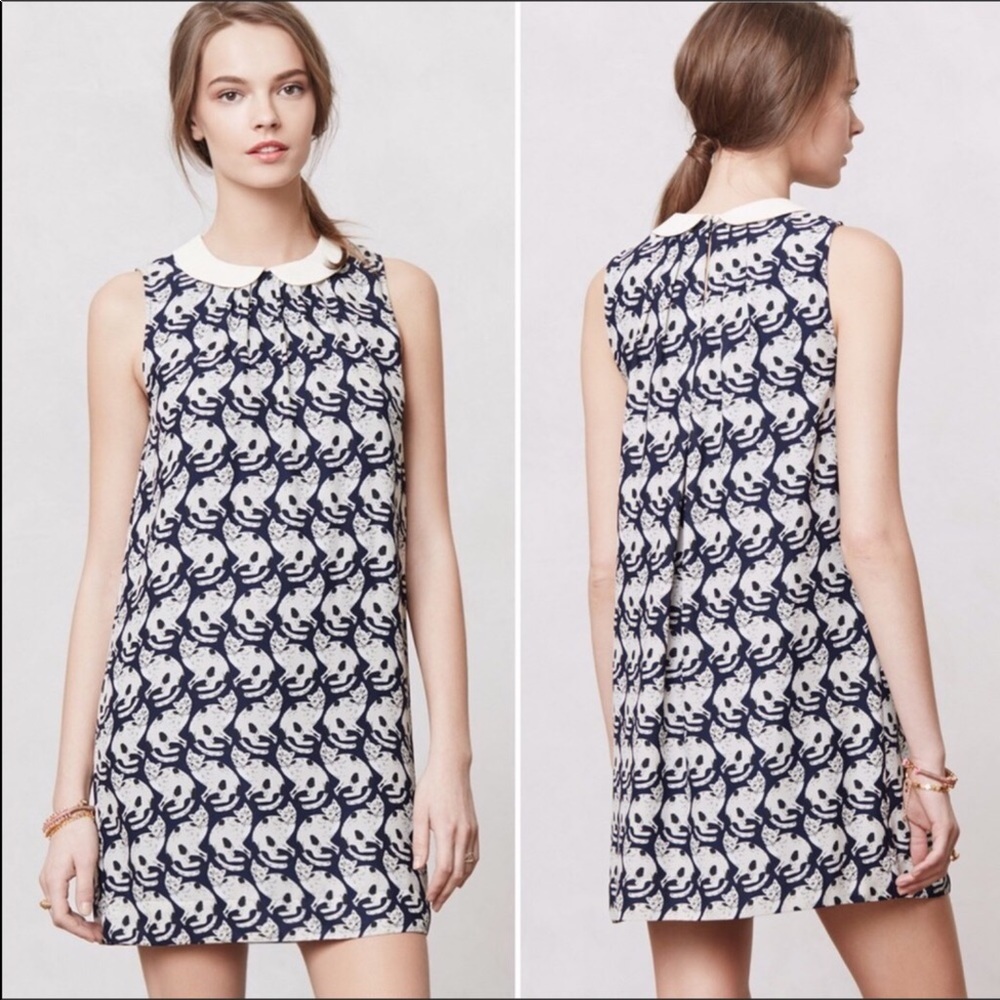 Anthropologie Cat Shift Dress